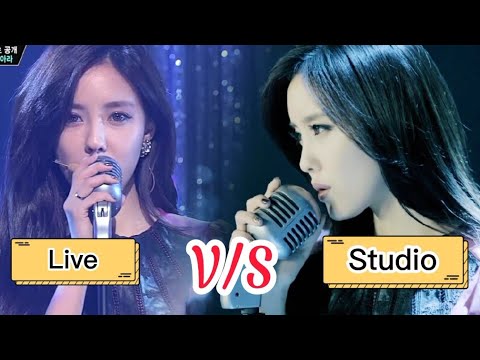 Difference When T-Ara Sings Live And In The Studio