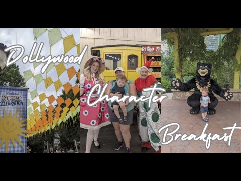 Is Dollywood's Character Breakfast Worth It?? | Mama & Toddler Day At
