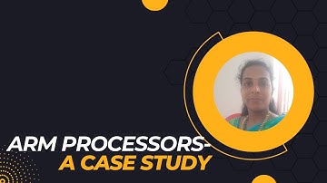Dr.G.Arthy I ARM Processors-A Case Study I SNS Institutions