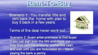 How To Avoid Foreclosure Scams