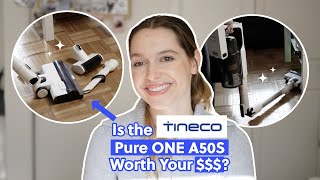 I Tried the Tineco Pure ONE A50S Cordless Stick Vacuum (Demo + Full Review) | Take My Money screenshot 2