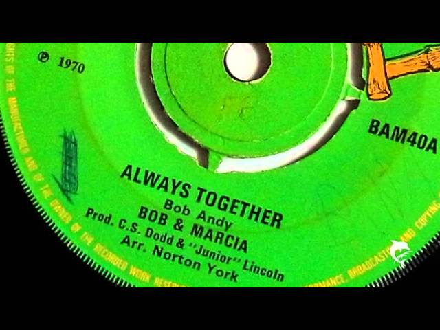 英7” Bob & Marcia Really Together AV005 I-Anka /00080 Bob & Marcia - Always Together (1970) Bamboo 40 A - YouTube