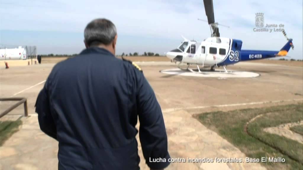 Lucha contra incendios forestales. Base El Maíllo