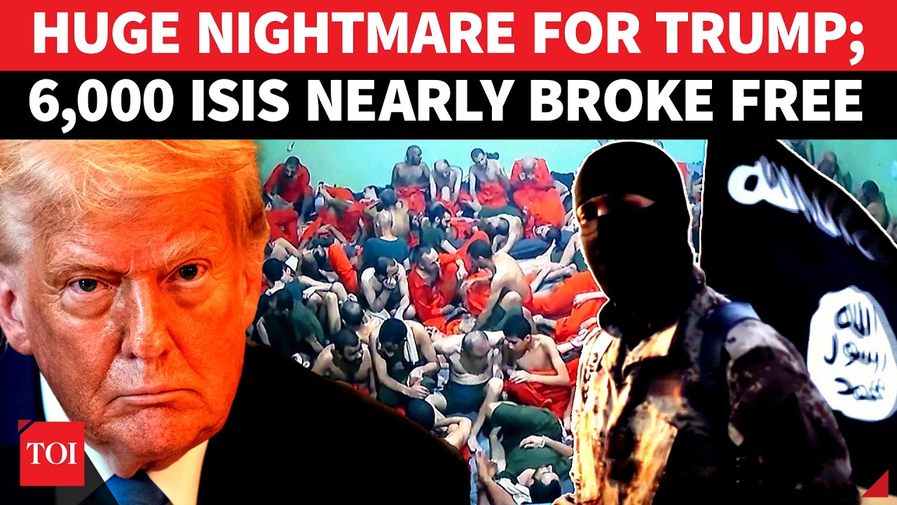 REVEALED: How 6,000 ISIS Prisoners Nearly Escaped From US-Controlled Jail In Middle East