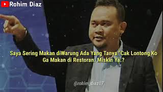 Story WA || Cak lontong Miskin Dan Sederhana