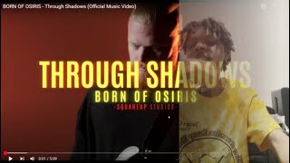 BORN OF OSIRIS Through Shadows reaction