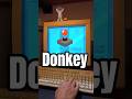 Donkey - 1981 #anos90 #windows #techretro #retro #retrogaming #tech #oldschoolpc #gaming #computer