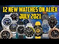 🌟12 new AliExpress Watches 🌟July 2021 ⌚ Watch before next purchase!⌚Divers/Dress/Tool| The Watcher