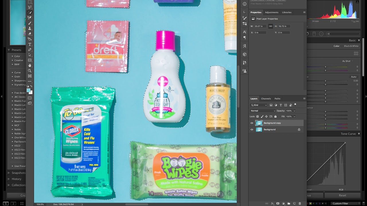 Advanced Flatlay Editing with Photoshop