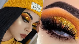 NUEVA TENDENCIA DE MAQUILLAJE: TONOS VIBRANTES DE SOMBRA (LOOK AMARILLO)