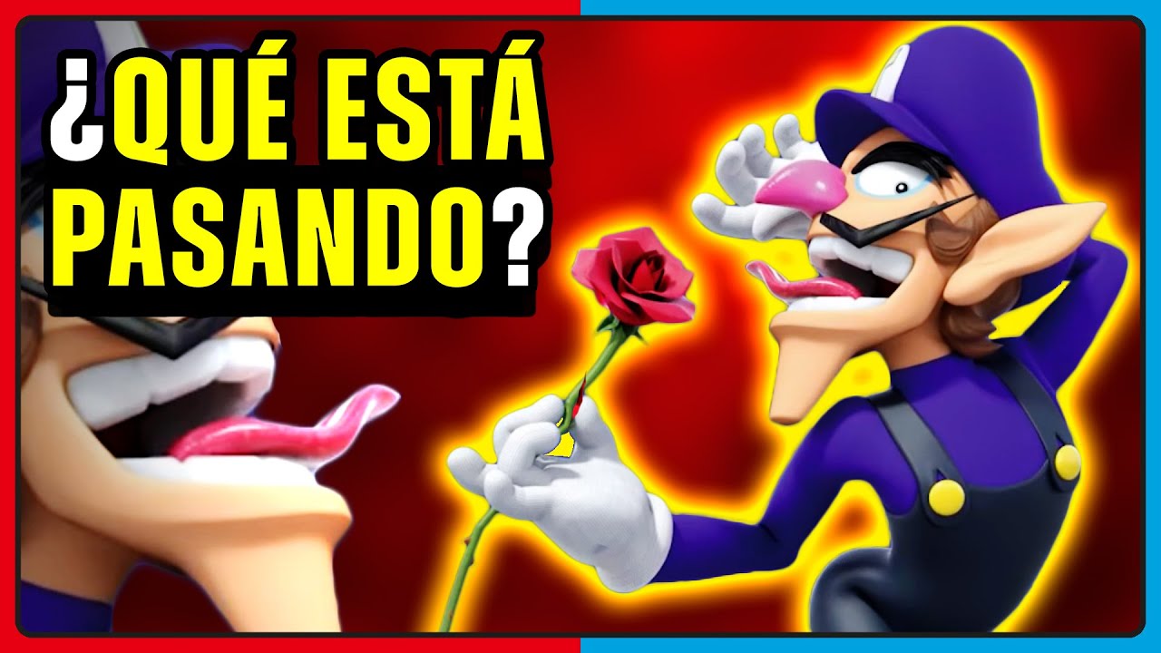 El Extraño y Nuevo Arte OFICIAL de Waluigi ???? ¡¿QUÉ ESTÁ PASANDO?! (Nintendo Switch)