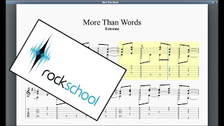 More Than Words (2019) Rockschool Grade 6 Acoustic Guitar