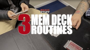 3 More Mem Deck Routines You Haven