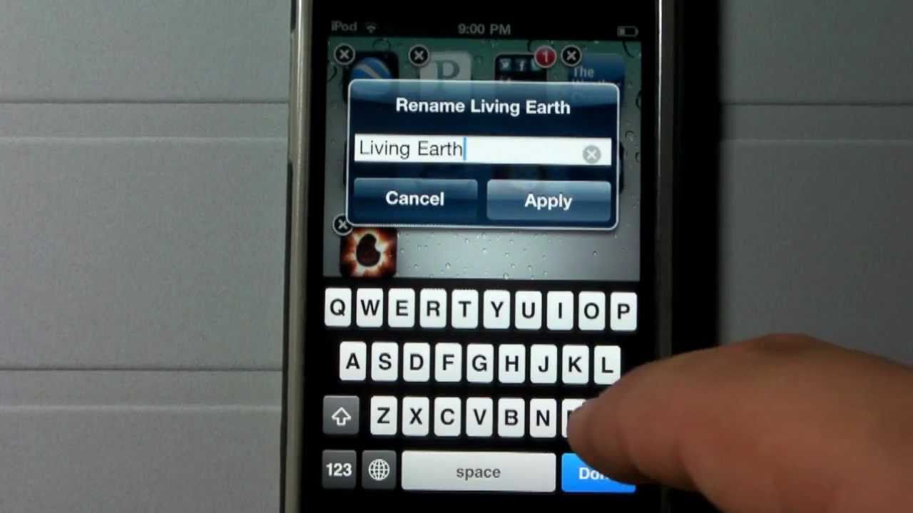 Rename Icons On Your IPhone IPod Touch And IPad YouTube