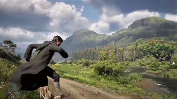 HOW BIG IS THE MAP in Hogwarts Legacy? Sprint Across the Map