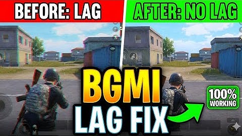 Fix leg in bgmi permanently in 2gb , 3gb , 4gb and 5gb phones 📱