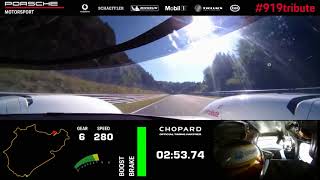 [10 Hours] Porsche 919 On-board Record Lap, Nordschleife - Video &amp; Audio [1080HD] SlowTV