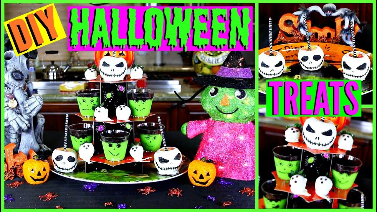 DIY HALLOWEEN TREATS