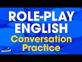 Role-play English conversation practice - The best method for self-study in English