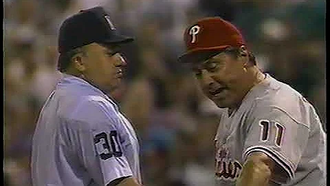 Philadelphia Phillies vs Atlanta Braves (8-5-1993)...