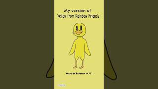 Yellow from Rainbow Friends💛🐥 #rainbowfriends #rainbowfriendsroblox #shorts