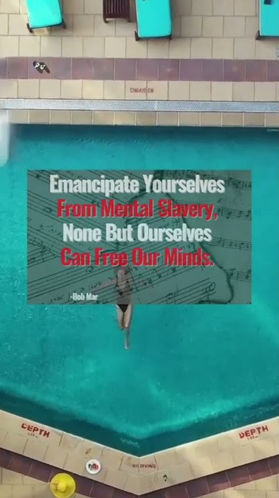 Bob Marley's Redemption Song Lyrics | Emancipate Yourself From Mental Slavery #shorts #bobmarley