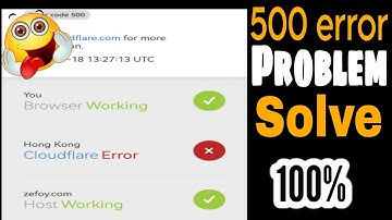 Zefoy error / internal server error/ error codr 500 mr maaz01 
