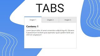 Create Tabs with React !