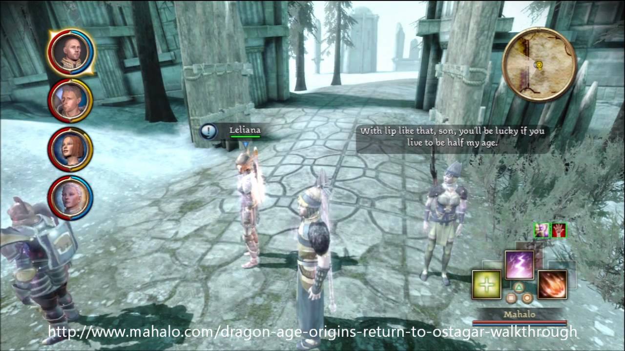 Dragon Age Origins - Return to Ostagar DLC: Starting the Quest