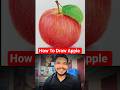 How To Draw Apple🍎 (Part 2😁) #shorts #ytshorts #drawing