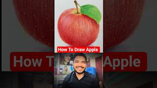 How To Draw Apple🍎 (Part 2😁) #shorts #ytshorts #drawing
