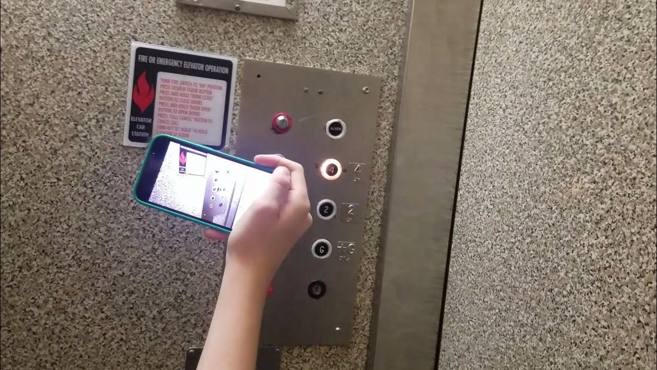 Former Dover Hydraulic East Dry Powered elevator @ 1900 building, Hialeah FL Ft.