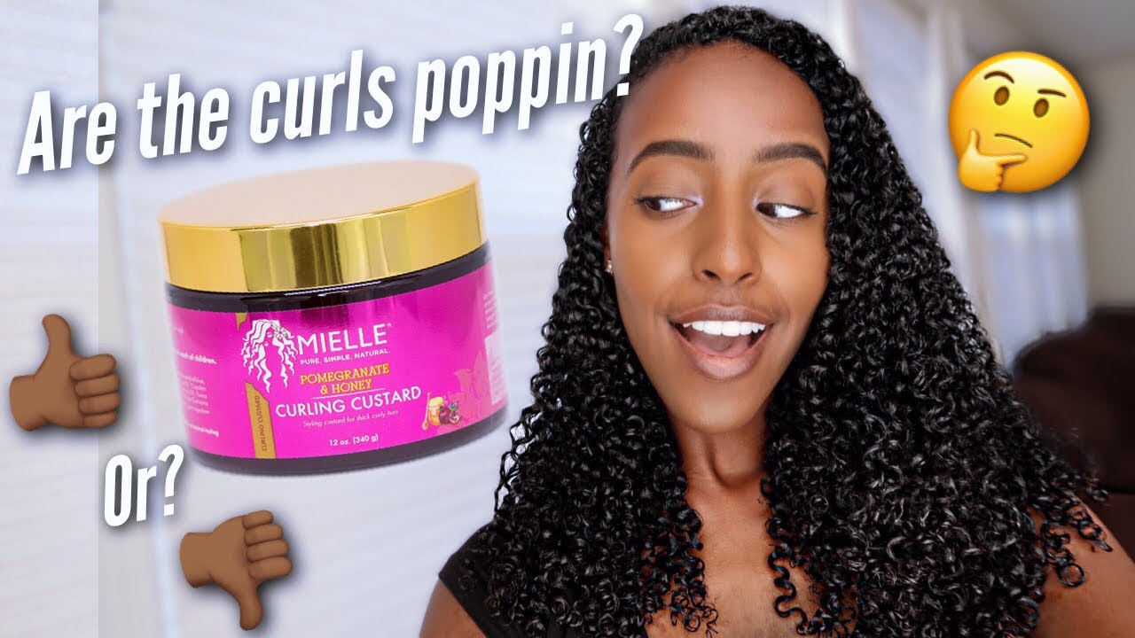 Y'ALL...This NEW Mielle Organics Pomegranate & Honey Curling Custard