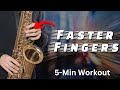 Faster fingers workout  beginner to advanced 5 min exercise