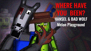 LITTLE RED RIDING HOOD Analog Horror But In Melon Playground Part 2 - People Playground