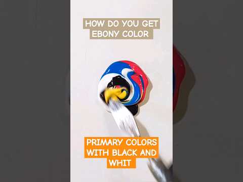 لون الأبنوسي