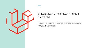 Laravel 12 Forgot Password Tutorial   Pharmacy Management System