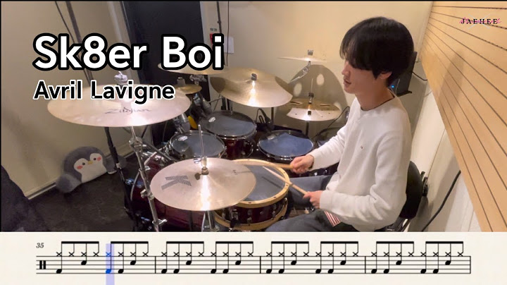 Sk8er Boi Drums version - Drums performance video thumbnail