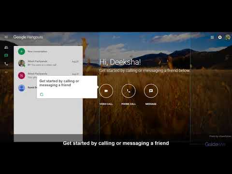 How to create a Group for conversation of Google Hangouts in G Suite @gsuite ‏