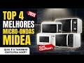 TOP 4 Melhores Micro-Ondas Midea de 2026: Mastercook, Mxsa35p1 ou Mras22 │Qual Comprar?