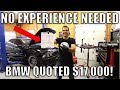 Here’s How I Fixed My 409,000 Mile M5 For 90% Less Than The Dealer At Home With Zero BMW Experience.