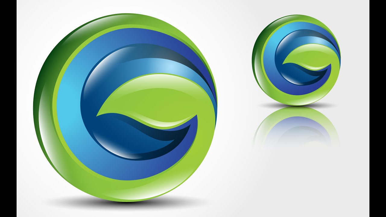 3d logo illustrator - osepan