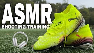 ASMR Shooting Training Session For Football/Soccer in Puma Future 8