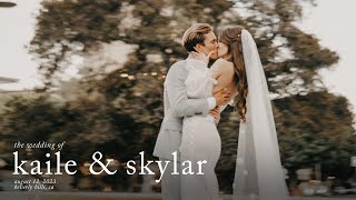 Capturing Elegance and Romance: Kaile and Skylar's Wedding Film at Il Cielo, Beverly Hills, CA