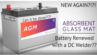 AGM battery can it be renewed? I saved tons of cash doing this....