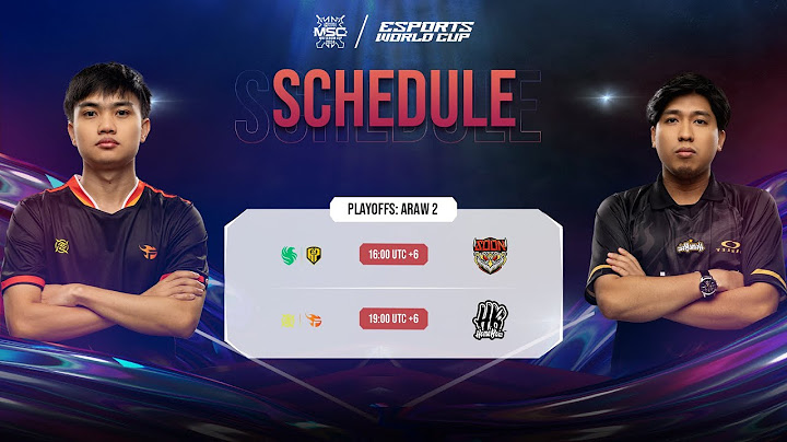 MLBB MSC 2024 x EWC - Day 2 - Playoffs - Filipino