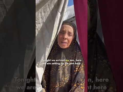 شوف المعاناه اللي قاعد يصير في غزة 