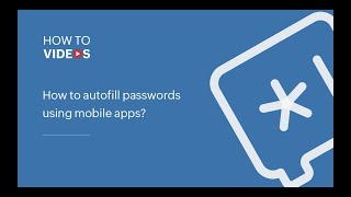 How to autofill passwords using mobile apps | Zoho Vault screenshot 5