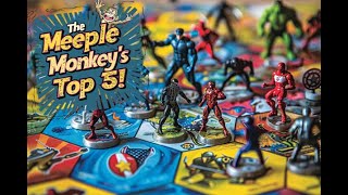 The Meeple Monkey's Top 5: Dudes on a Map/Area Control Games