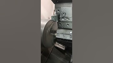 Inner Thread On CNC Lathe Machine #short